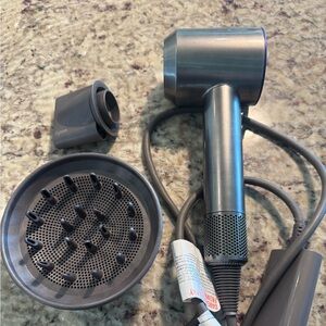 Dyson Hair Dryer with two attachments